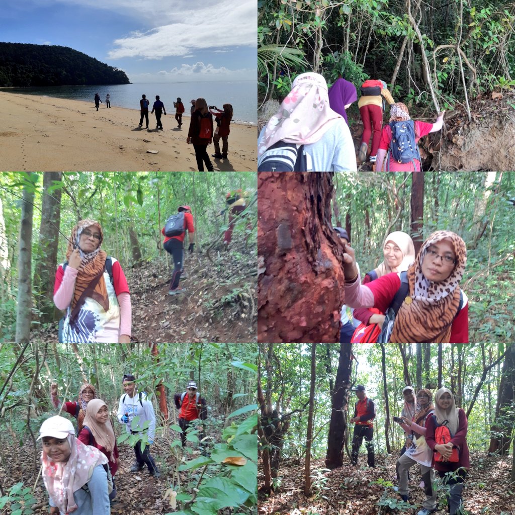 Aktiviti riadah hari minggu Jurutera Daerah JKR Besut <a href="/rohayahuu/">Rohayati AK</a>. Hiking Bukit Pulau Rhu Besut bersama staf. <a href="/JKRTerengganu/">JKR Terengganu</a> <a href="/yusufghani200/">تذكرة</a>