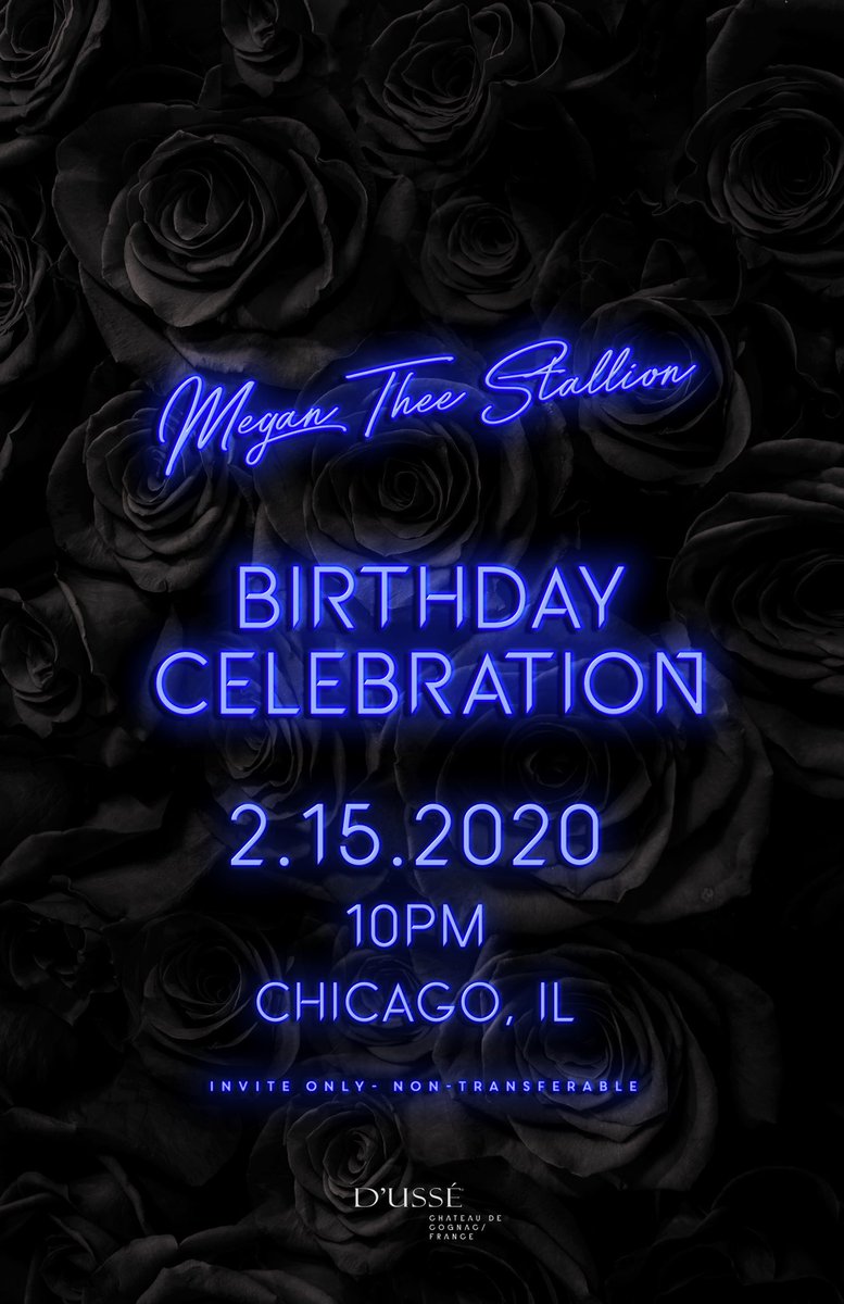 Chicago Hotties !!! Come celebrate my birthday with me tonight !!! Rsvp megantheestallion.ffm.to/allstarbday