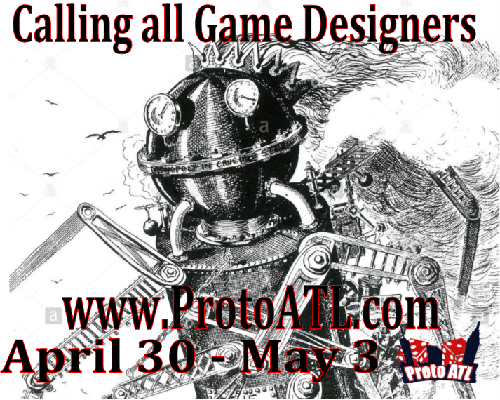 Calling all mad scientist game designers and their helpful lackeys for a symposium about the business side of board games. ProtoATL.com