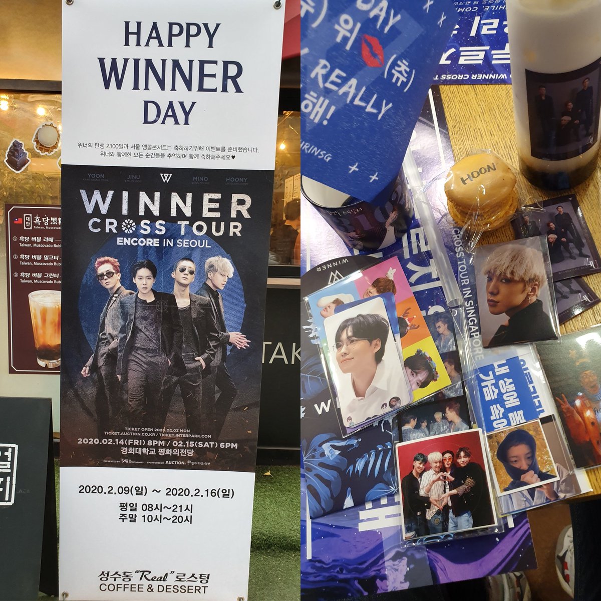 SecretGardenDBB's tweet photo. Canceled concert turned into #WinnerTour 😁😁😁
#WinnerDay @ RealRoastingCoffee ➡️ Hoony's food reco. in IGstory: #HyunghoonRamen ➡️ #PhotomaticSeoul Studio(Winner ArenaHomme+ 2019 mag.+Mino IG)
오늘도 위너 덕분에 재미있었어요😁
#위너투어
#위너 #이승훈 #송민호 #강승윤 #김진우 https://t.co/dqlQLXEI3Q