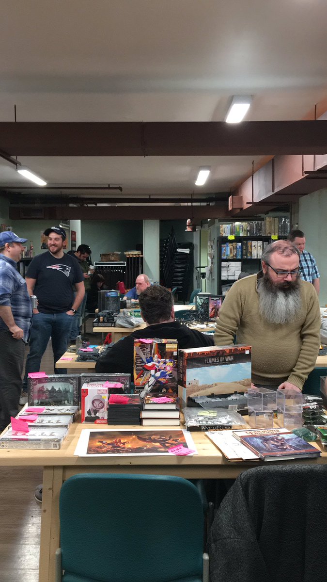 thelongboxguys's tweet photo. Game flea market #deepnerd https://t.co/Fda5xRd7ns