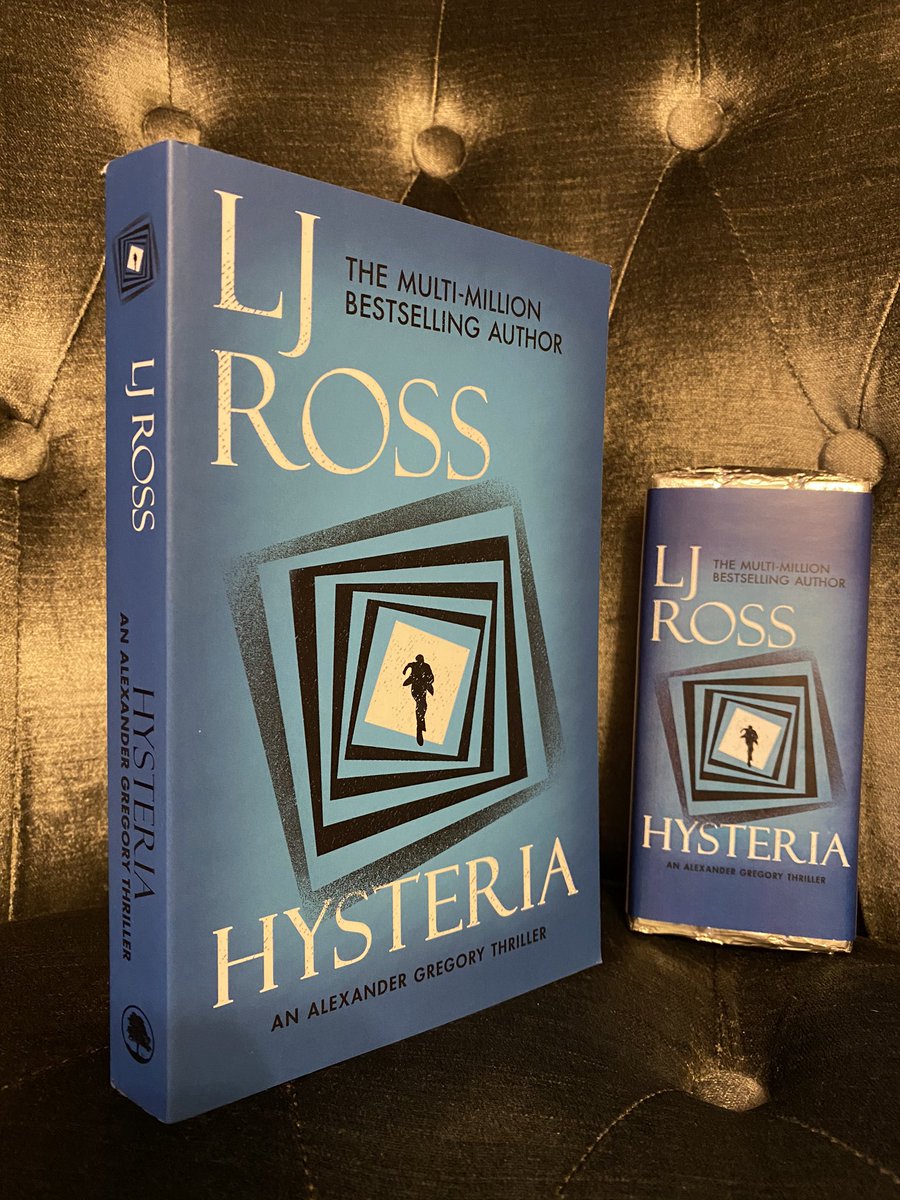 TCassera's tweet photo. Thank you @LJRoss_author for my copy of Hysteria! 
I love your #drgregory series; both #Impostor and #Hysteria are brilliant! 
⭐️⭐️⭐️⭐️⭐️ https://t.co/yTrLZplbk3