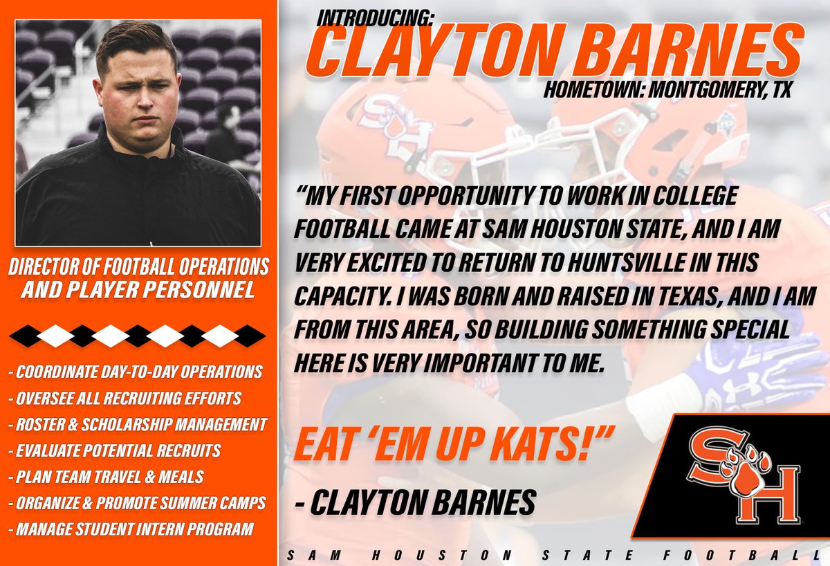 Sam Houston Football tweet media