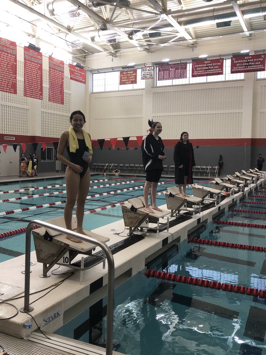 Breaststroke’s. Way to go girls.