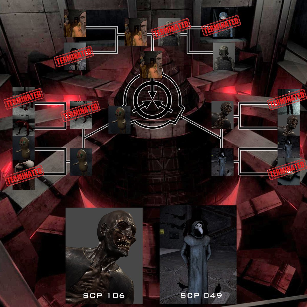 Карта комплекса scp secret laboratory