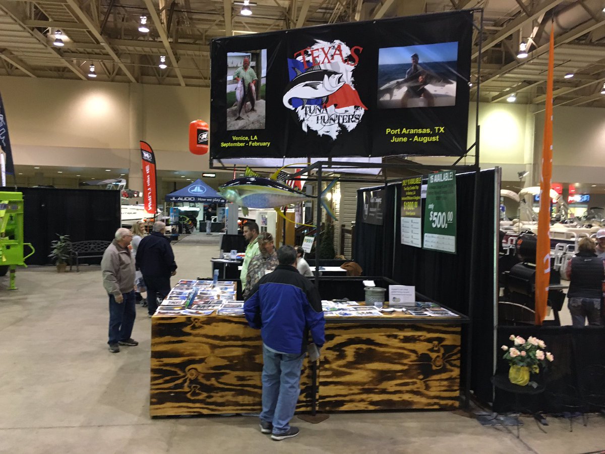 Whether you were looking for a new boat, RV or a guided fishing trip, we have it here at the show today! We’re open till 9 PM this evening, come out and see us!