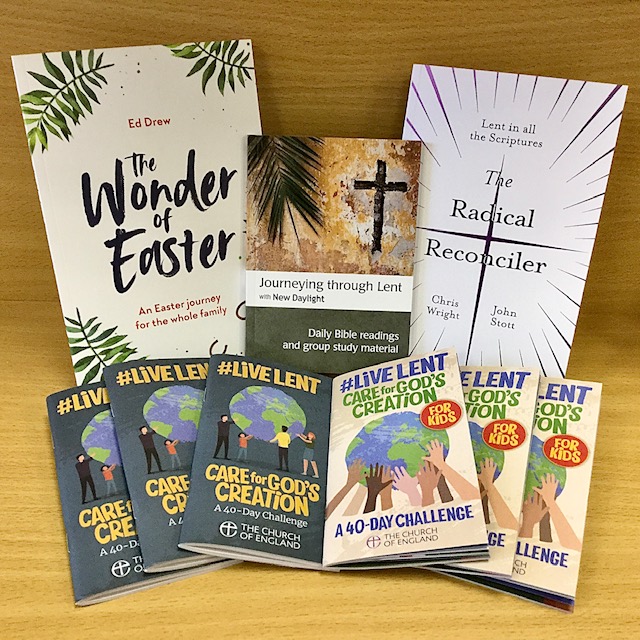 Bridge_Bookshop's tweet photo. Just over a week to go until Lent starts. Come visit us and have a look at our range of Lent books! #livelent 
https://t.co/TLE6XRRjS3 https://t.co/JeUrq6GRxL