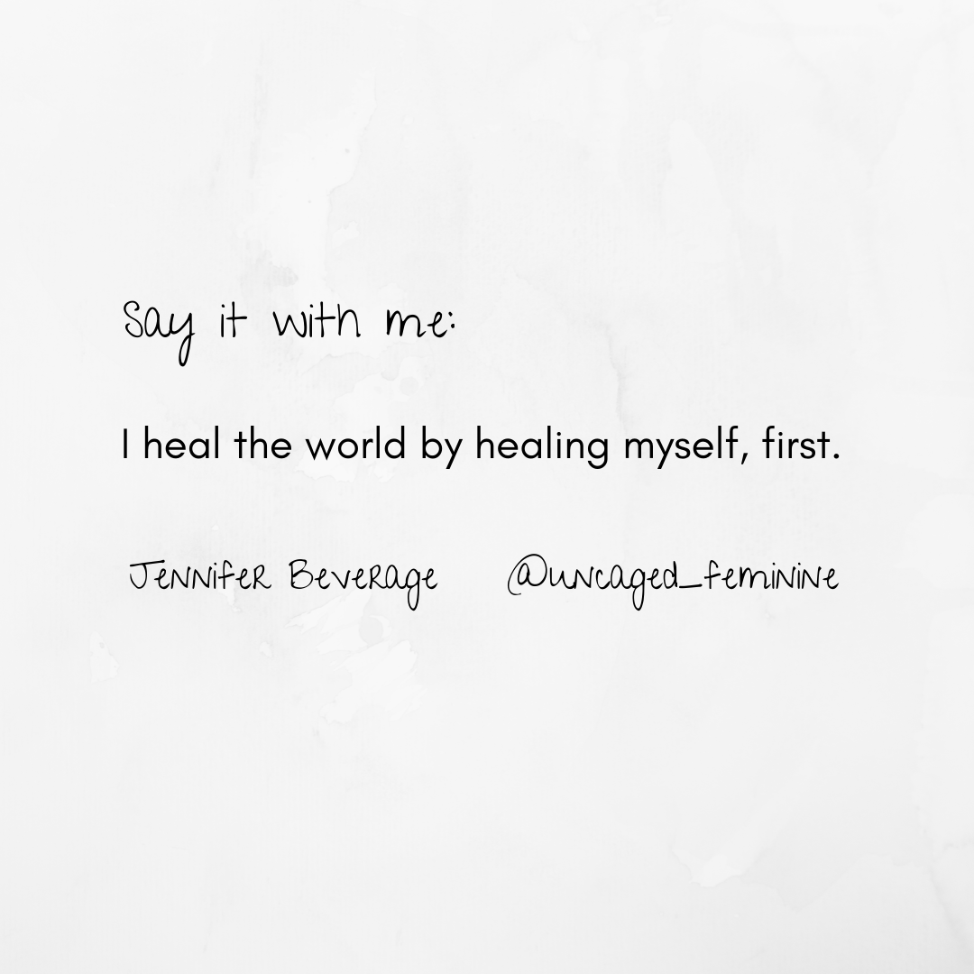 uncagedfeminine's tweet photo. You make the world a better place by healing your heart. It's a practice. It takes time, but it's the BEST gift you can give yourself with.

Whatcha doing to heal your heart today?

#uncagedfeminine #healyourself #healyourheart #healththeworld https://t.co/XNijuJIlbN