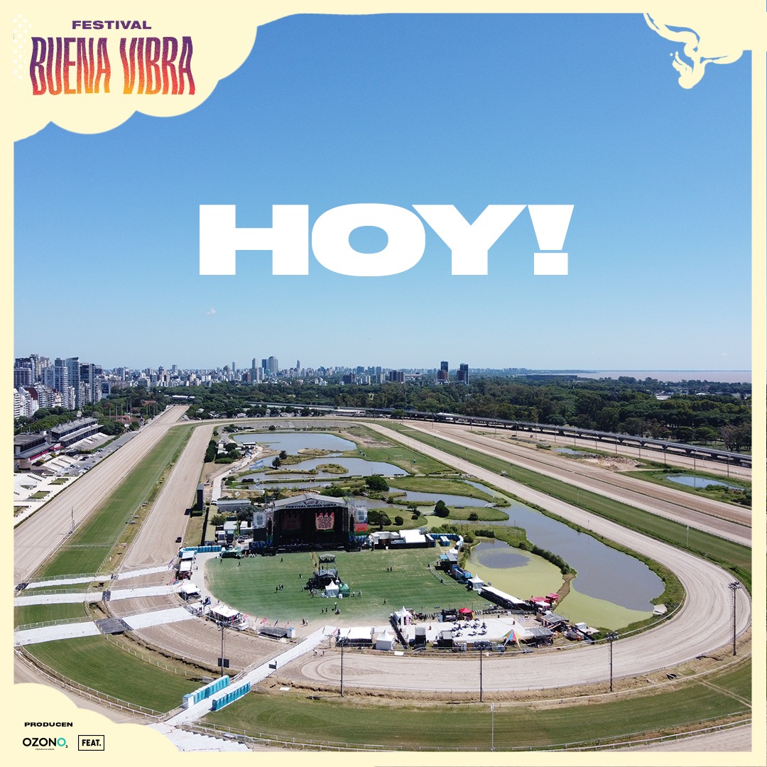 🔥🔥🔥¡Un día de Buena Vibra espectacular! Ya estamos todxs! ¡Lxs esperamos!
.
. 
#BUENAVIBRA2020
.
.
.
. 
#festival #musica #bandas #HipodromodePalermo #BV2020