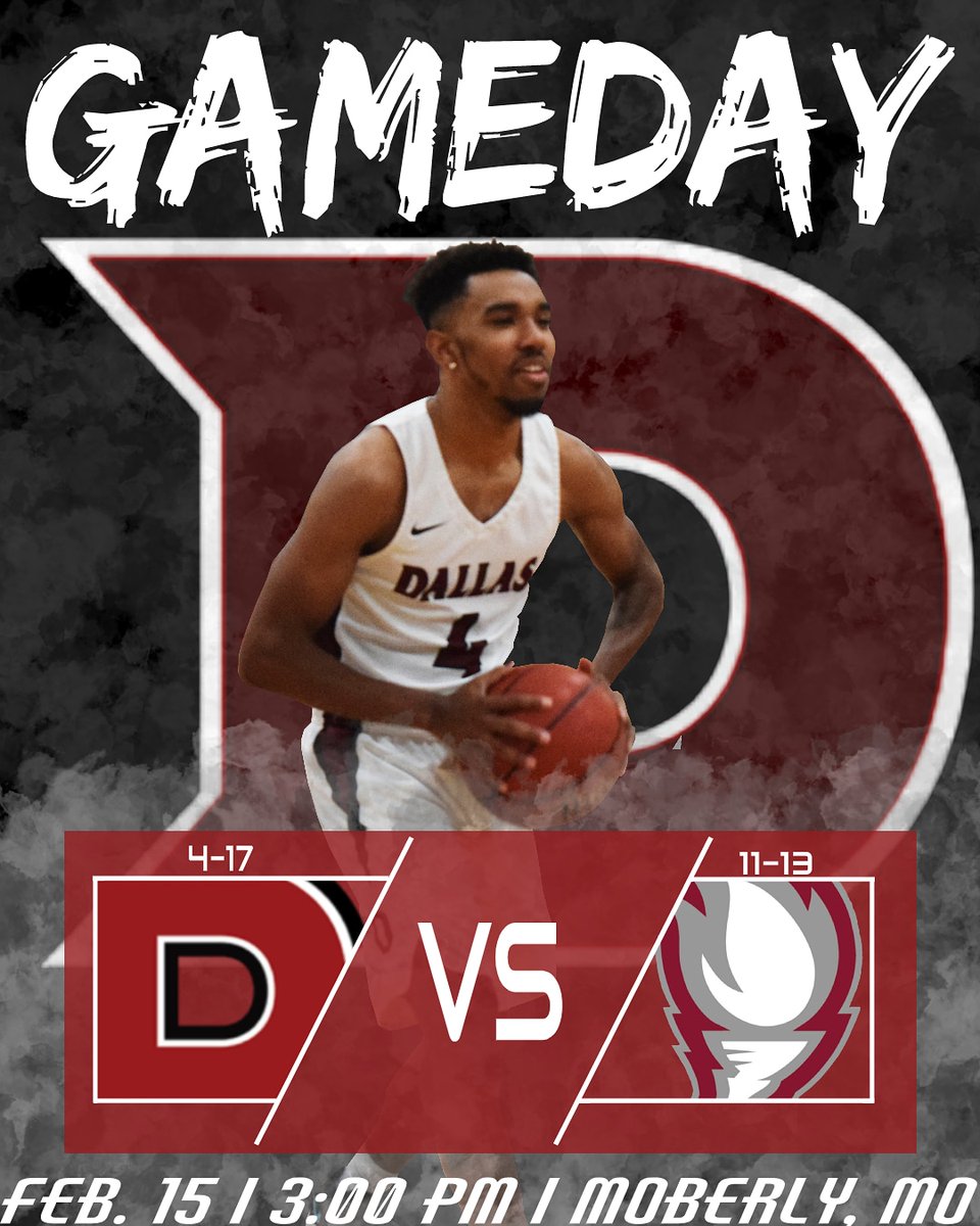 DCC Men's Basketball (@_dallasmbb) on Twitter photo ❗❗ANOTHER DAY, ANOTHER GAME❗❗
🆚️ #9 <a href="/CCCBSaints/">CCCB Saints</a>
💻 cccbsaints.com/inside-athleti…
🕒 3:00PM
📍Moberly, MO
#WeAreOne ❗❗ANOTHER DAY, ANOTHER GAME❗❗
🆚️ #9 <a href="/CCCBSaints/">CCCB Saints</a>
💻 cccbsaints.com/inside-athleti…
🕒 3:00PM
📍Moberly, MO
#WeAreOne