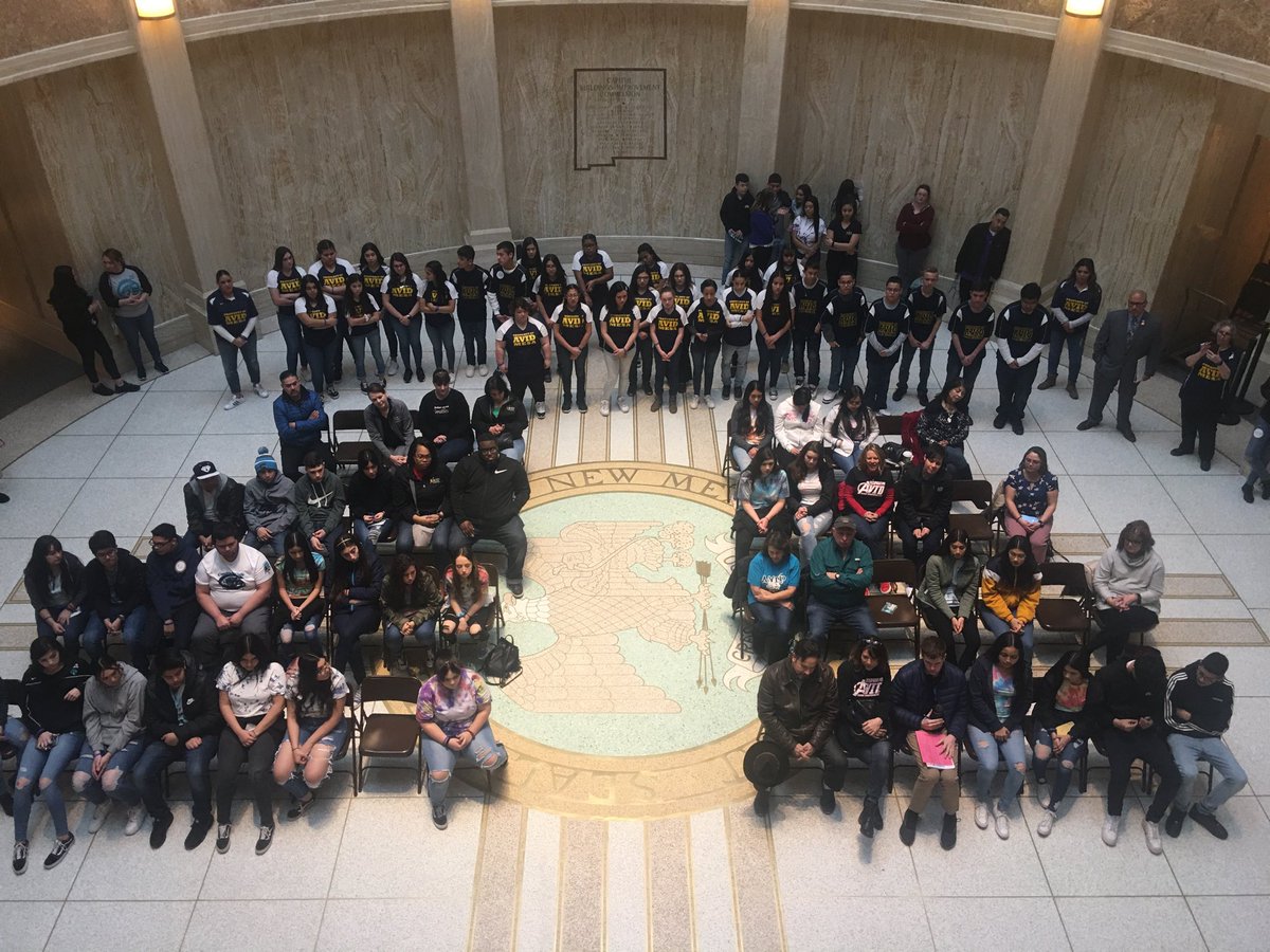 It’s AVID Appreciation Day at the New Mexico State Capitol. AVID Students, Teachers and Administrators share a few words about the positive impact AVID has made in their lives!
