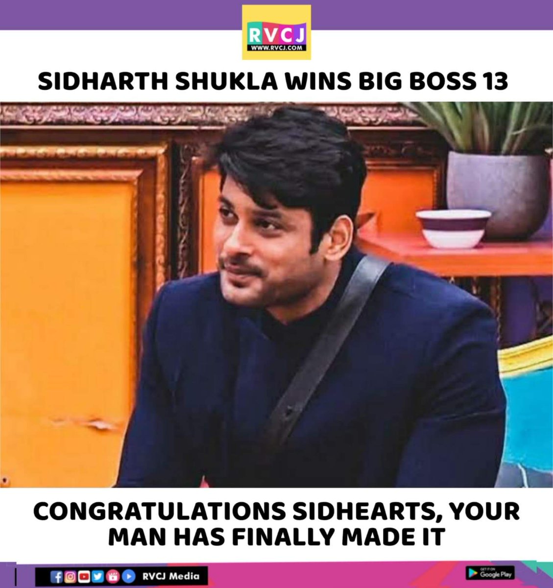 Congratulations! Sidharth Shukla!
#SidharthShukla #Sid #SidShukla #BigBossFinale #BB13 #BigBoss13
