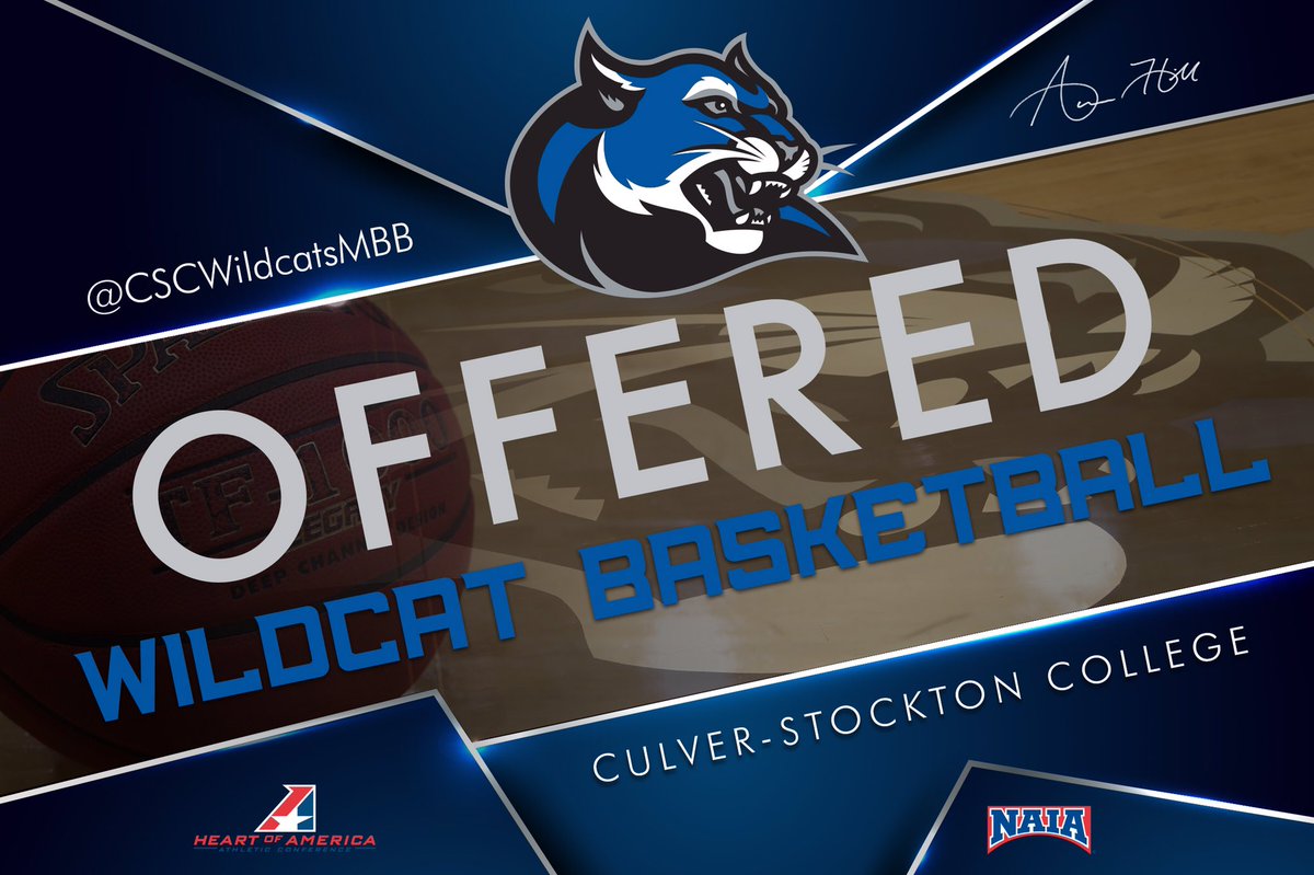 Proud and thankful to receive an offer from Culver Stockton.Thank you @CoachAaron_Hill