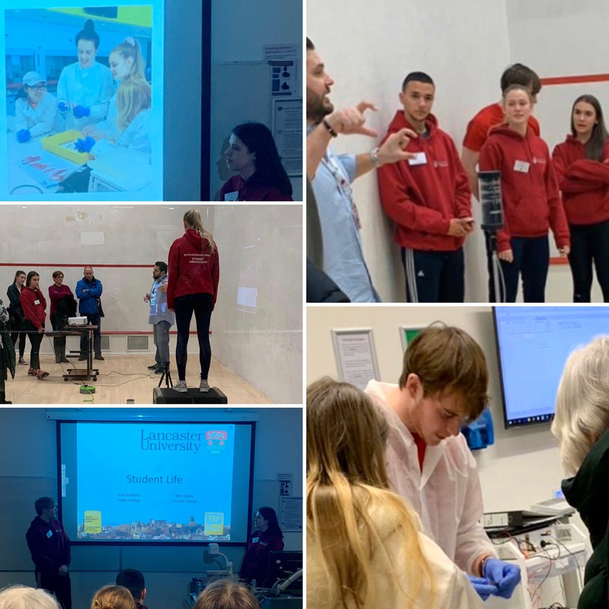LU_SportsExSci's tweet image. And thanks to all our amazing student ambassadors - @GlennSherwin2, Ben, Erin, Emily, Joe, Holly and Ben - who’ve done @LU_SportsExSci proud today. #PerformancePerfected #LoveLancaster