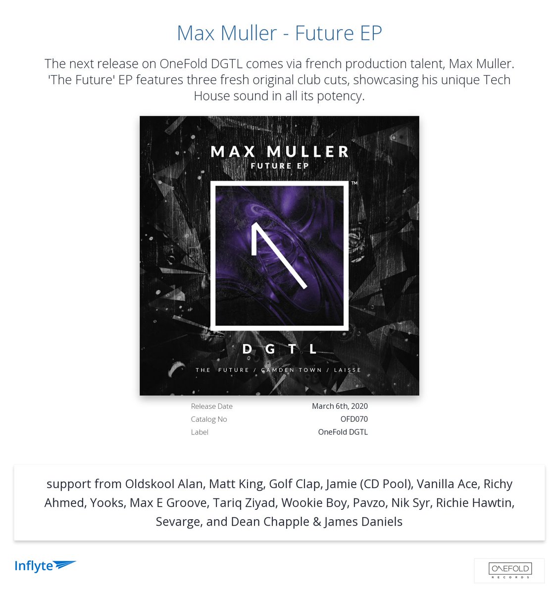 Cheers <a href="/vanillaace1/">WyldCard Records</a> for the review "Thanks "
inflyteapp.com/r/w7h3fe