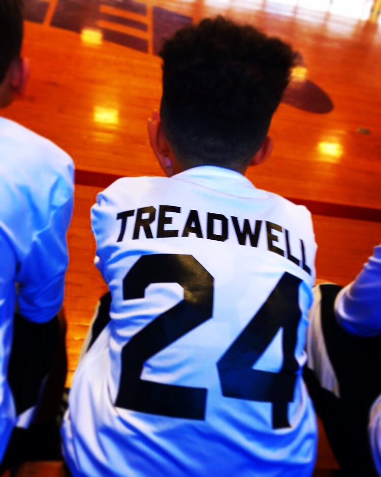 My Godson, the baller #basketball  #respect #treadwell #kobe