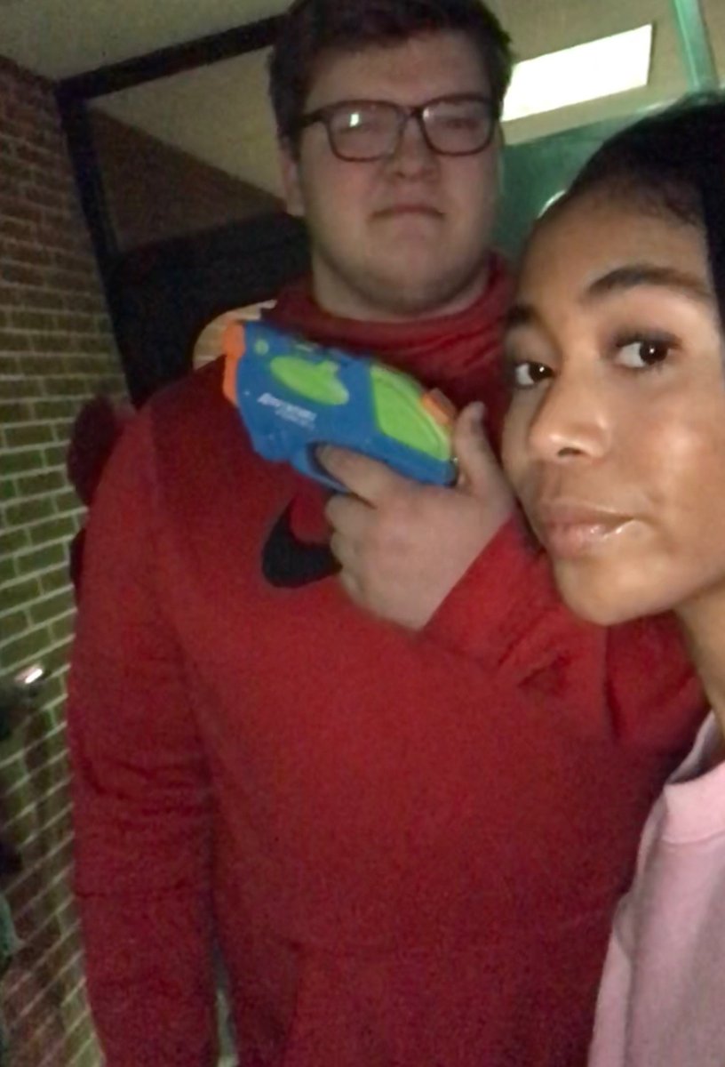 NCassassin2020's tweet photo. Blake Livingston shot down Blake Hall. We saw him waiting at NC for quite a while... he has more patience than a chick fil a employee. R.I.P. Blake 😔🙏🏻 https://t.co/KuhQXz30rz
