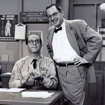 WillnerHal's tweet image. “ All I've ever wanted is an honest week's pay for an honest day's work.”
Nat Hiken, Sergeant Bilko