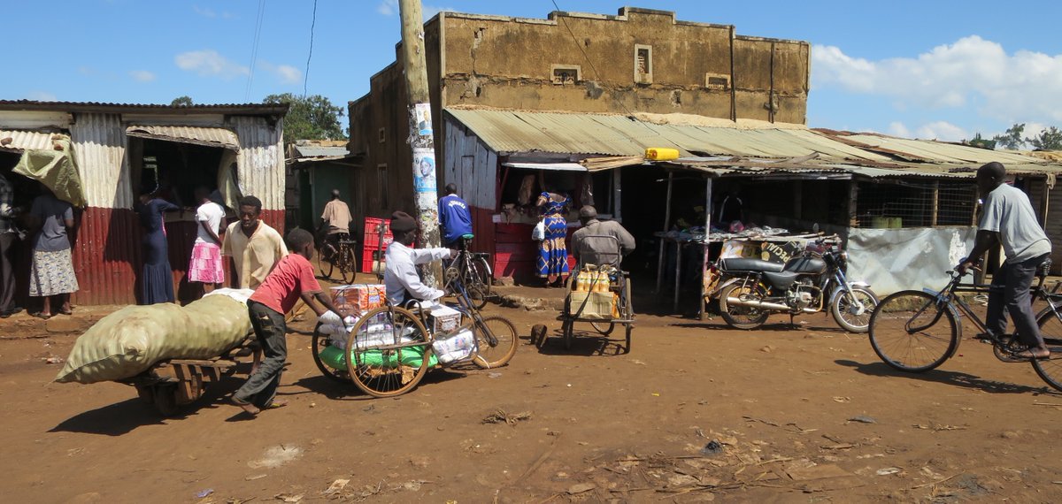 prepaid_africa's tweet photo. In the borderland market of Busia, the Ugandan side is a well known destination for wheelchair bound last mile logistics providers as its known for its strong association for wheelchair users who have carved themselves a voice and role in the local ecosystem. (photo @pesa_africa) https://t.co/Dd5QuKwQHB