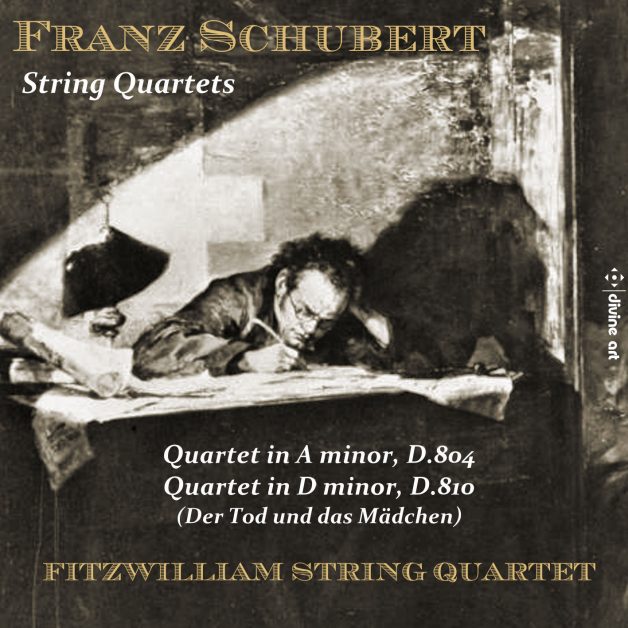 FitzQtet's tweet image. Just released in time for Valentine's Day! A new recording on gut strings of Schubert quartets.