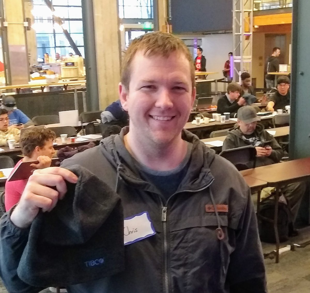 chrisbcore's tweet image. Hanging out at Developer Week in San Francisco  #TIBCOLABS #developerweek2020