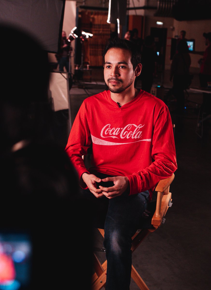 CcrfMagic's tweet photo. Meet Columbia College Graduate Miguel Garcia! His magical script and direction were a driving force of our commercial, Magic!

Stay tuned for an interview with Miguel!

#ColumbiaMagic
#Magic #ColumbiaCollegeChicago #CCRF #cocacolarefreshingfilms #cocacola #onset #behindthescene https://t.co/qRKeXJXoBv