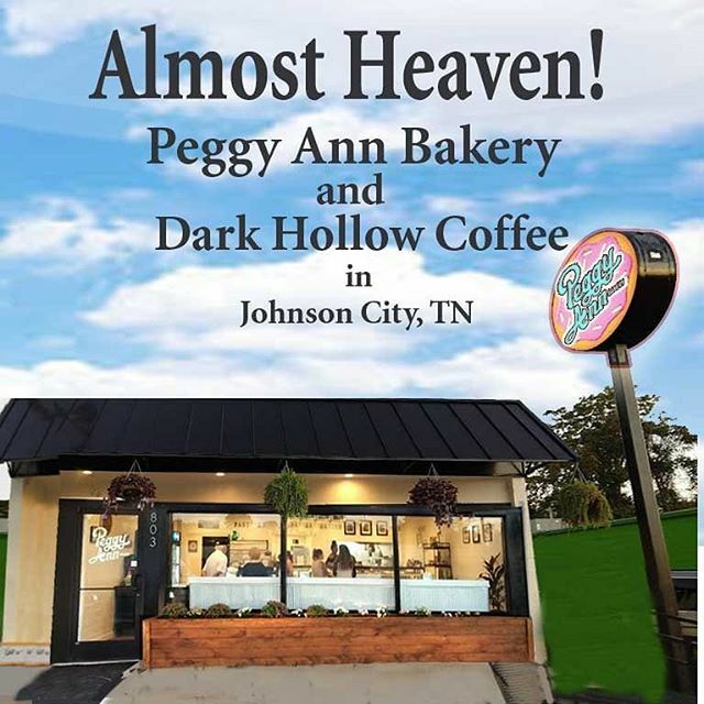 Peggy Ann Bakery, Johnson City 
For all the people who’ve been asking where to get Dark Hollow coffee in J City.  We have a match made in heaven!

@peggy_ann_bakery_jc now brewing Dark Hollow incredibly fresh coffee, paired with the best doughnuts, pastr… ift.tt/2SLzBYi