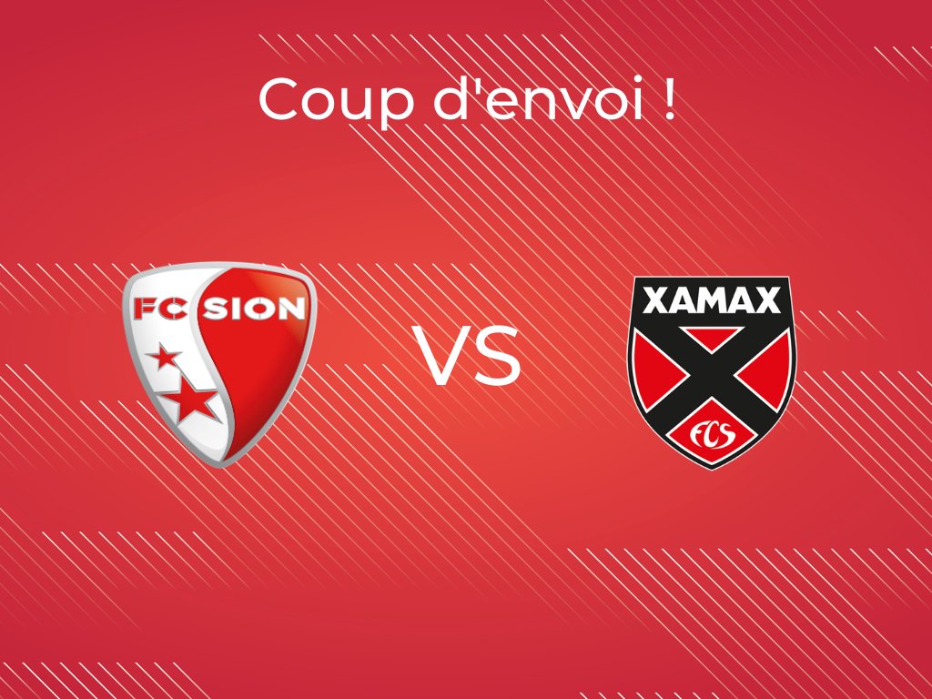 1'🕕| Der Ball rollt im welschen Derby!
#SionXam #HopSion