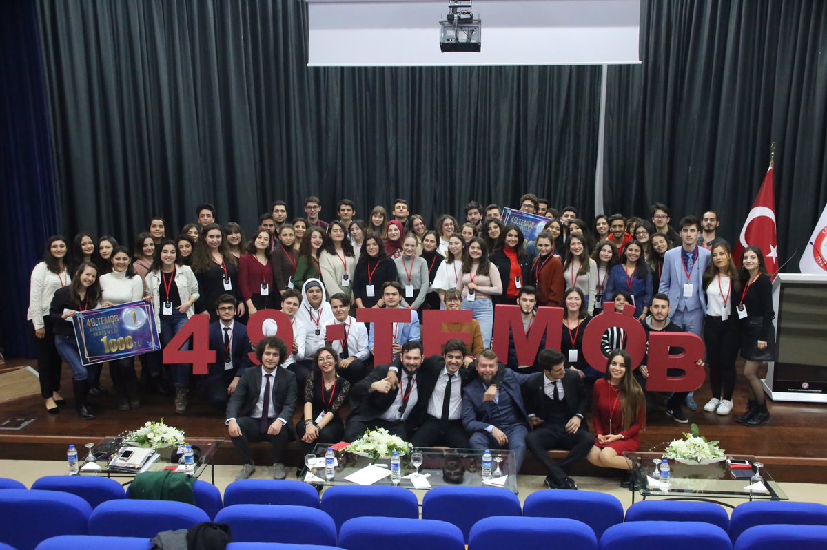 Ve 49.TEMÖB hazırlığı boyunca emeği geçen tüm ekibe, katılım gösteren arkadaşlarımıza, desteklerini bizden esirgemeyen herkese çok teşekkür ederiz.