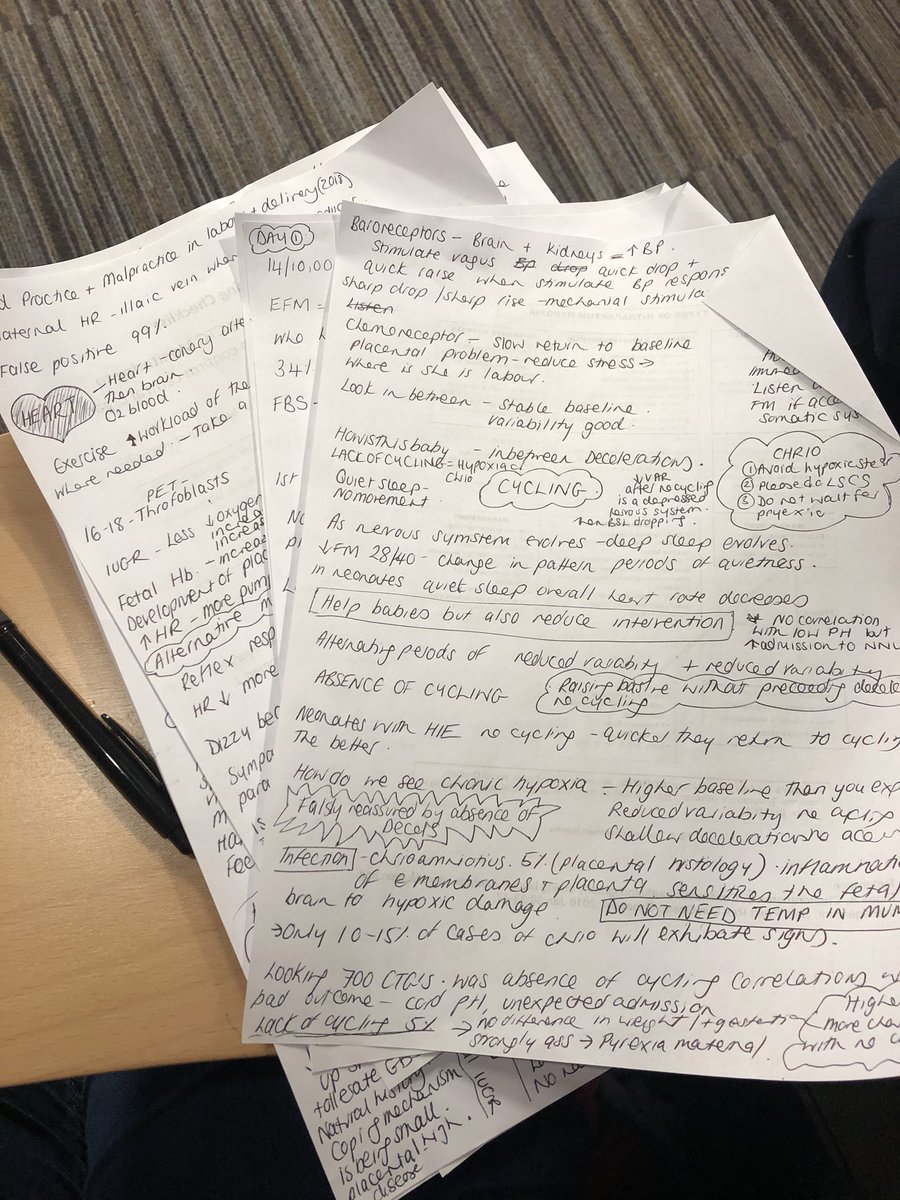 happymadwifemum's tweet photo. Day 1 done- 7 pages of notes, lots of exciting info, a bit of fangirling the presenters! ... canβt wait for day 2! #SLGHmaternity #howisthefetus #guidelinequeen @SamanthaWhite13 https://t.co/7UfPj7XddE
