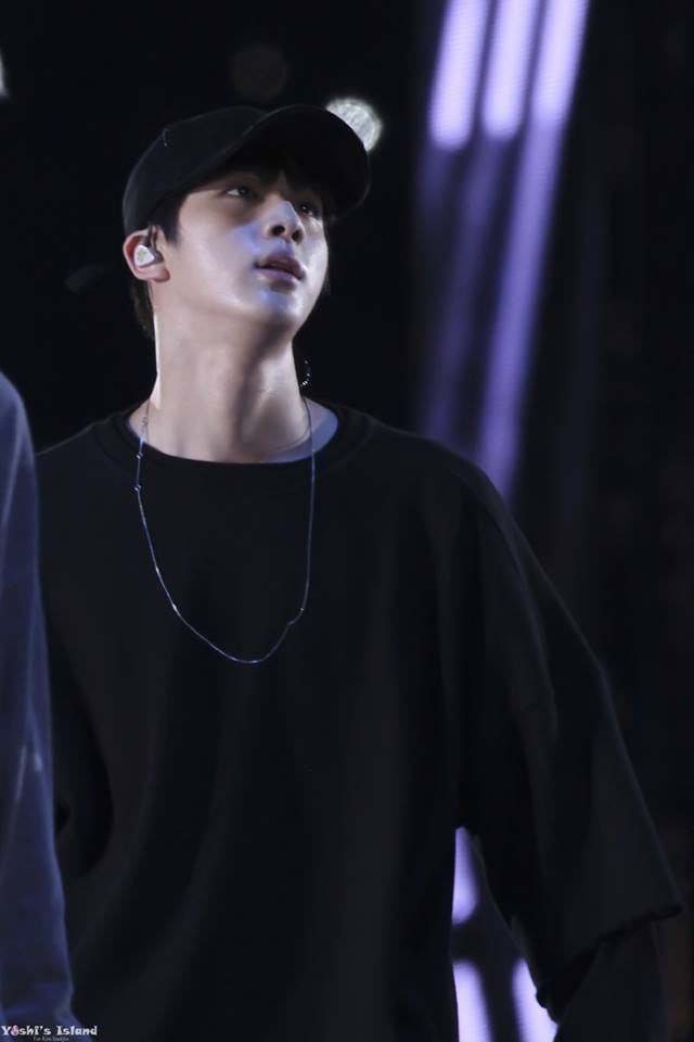 | thread |  Seokjin wearing black