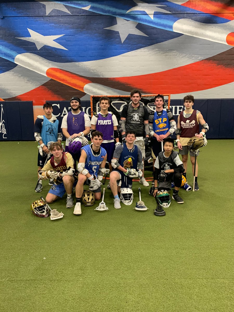 statenislandlax's tweet photo. Congrats to Team 3 on winning the Varsity indoor Championship 8-7!
W. Kane (@MsgrFarrellLax) and P. Wojcik(@wagner_lacrosse) each had 2G and D. Sampson(@TottenvilleLax) had the game winner.

Great to see 6 different HS represented on the champs.
#SIplayslax https://t.co/x49zQX9Rie
