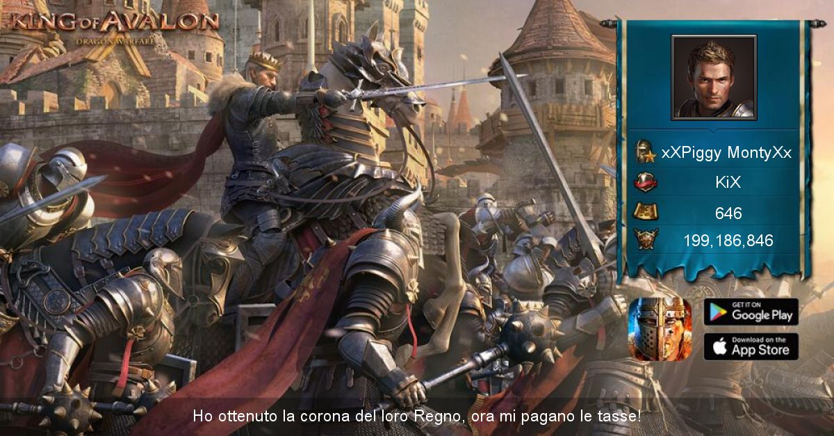 Ho ottenuto la corona del regno, ora mi pagano tributi, unisciti a me per spendere i LORO soldi insieme! news.kingsgroupgames.com/api/cms/p?id=N…