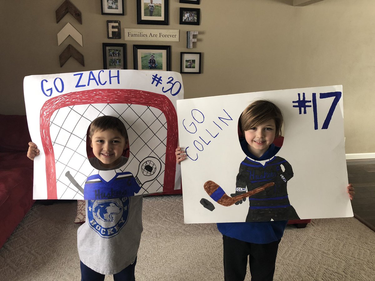 Beth_Fink's tweet photo. Ready to cheer on @Tonnaboyshockey today!!! @mwiese60 #GoHuskies #packbeforepride https://t.co/EIxpXZ6OjD