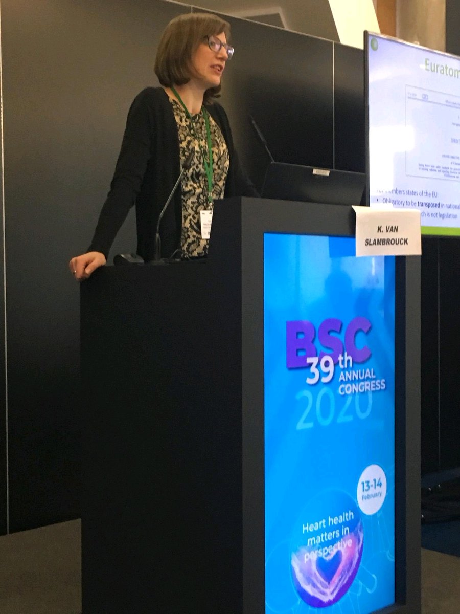 FANC_AFCN's tweet photo. Het 39e congres van de 🇧🇪 vereniging voor cardiologie♥️⚕️ #BSC was voor onze collega @FANC_AFCN Katrien de perfecte plek om een prettige #Valentijnsdag 💘 te wensen aan alle cardiologen en meteen ook een aantal workshops te organiseren rond #stralingsbescherming https://t.co/OKLRulf7bK