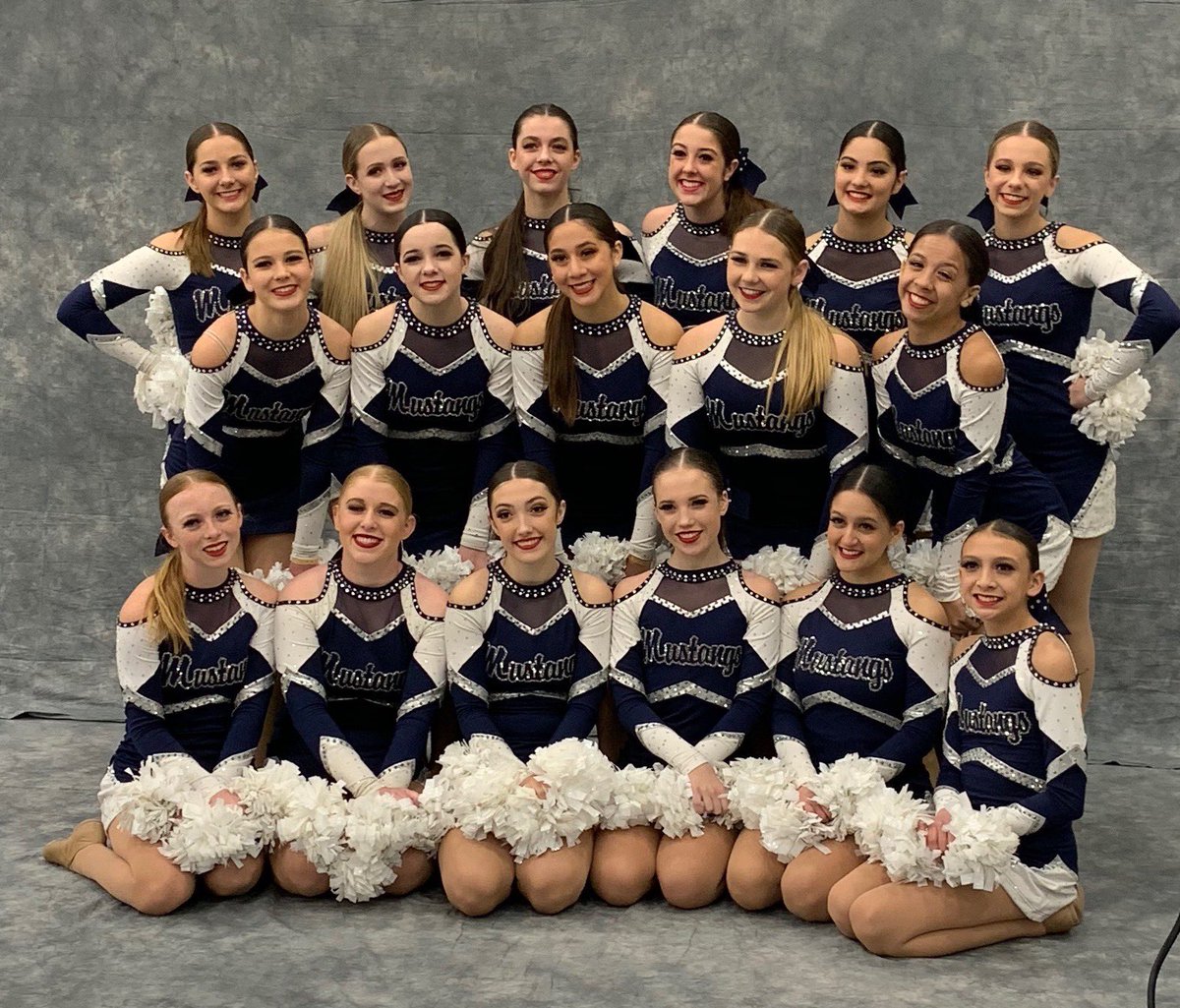 Our competitive song team doing an amazing job at USA Nationals! Go Mustangs!