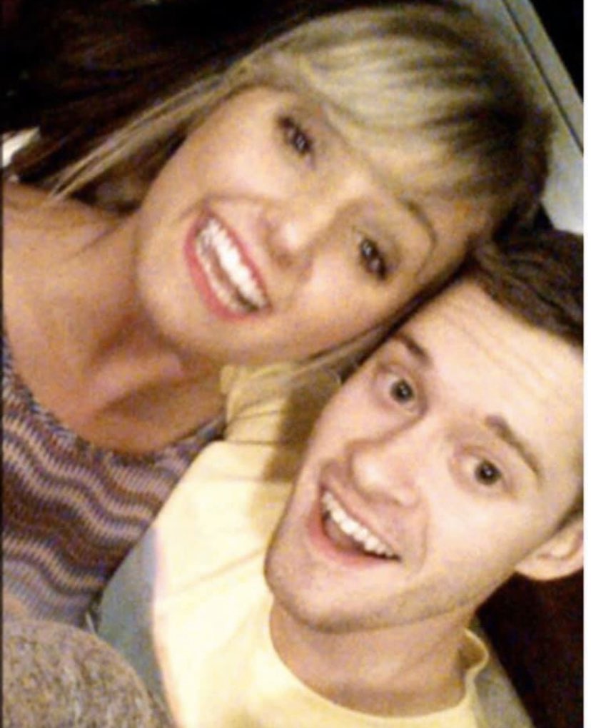 Our first photo together almost five years ago ❤️