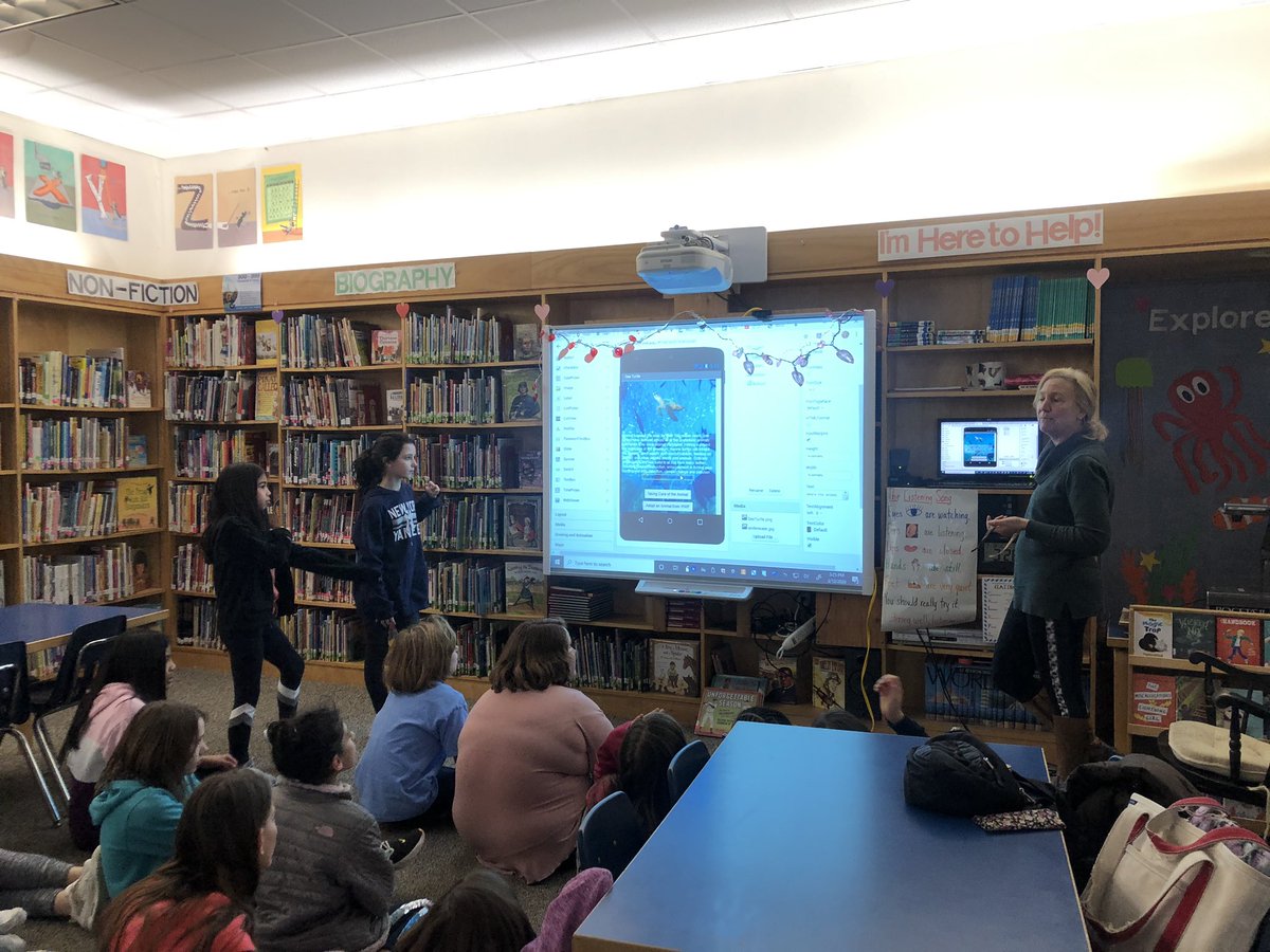mrsrobinson229's tweet photo. #girlswhocode #randomhacksofkindness What an inspiration for my 5th grade girls! Girl Coding Club takes place at the Woodbury Library every other Thursday. Sounds like fun @RHokJr https://t.co/CcXdYn5G2c