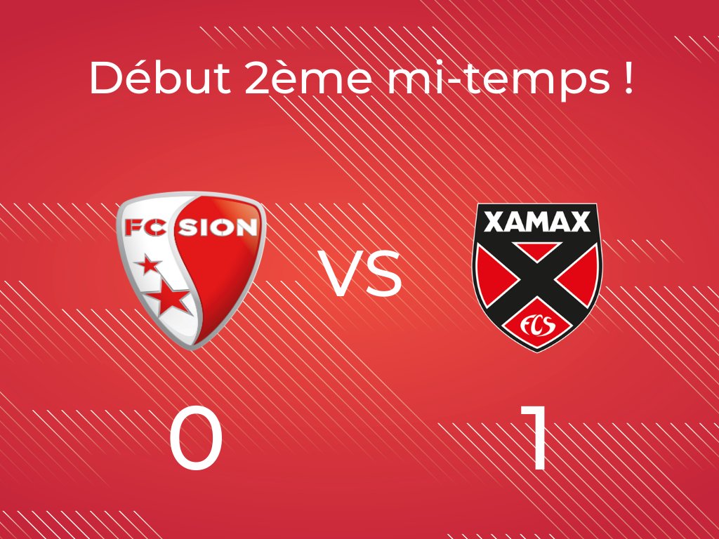 46' 🕕| Es geht weiter!
#SionXam #HopSion