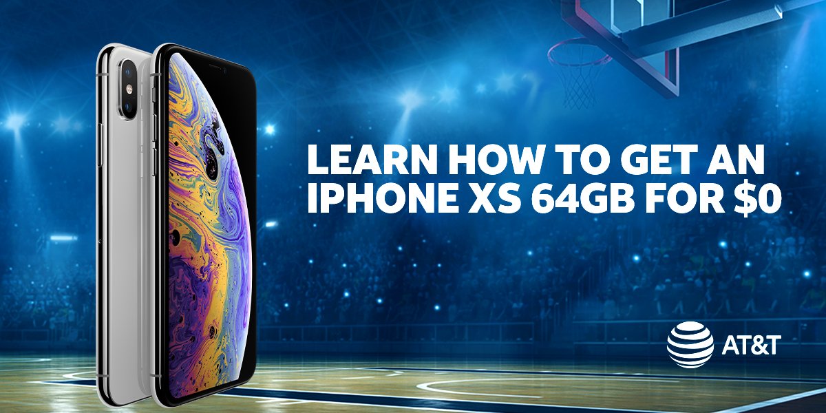 Just OK discounts are not OK. Visit one of our many AT&amp;T Stores nationwide to learn how to SCORE this amazing deal on the incredible #iPhoneXS 64GB! Find a location near you: att.com/stores

Offer ends 2/16. #scorebigwithATT