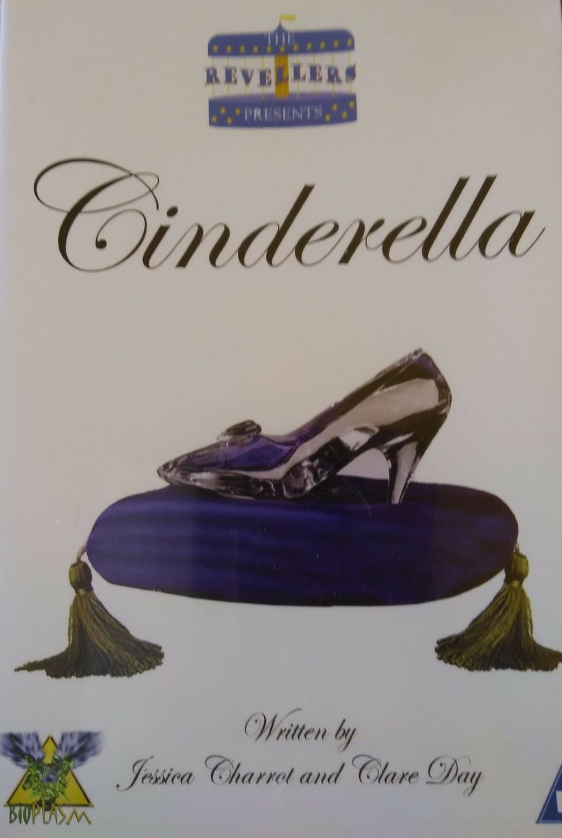 RevellersACT's tweet image. Reliving some old memories this week as we upload some poster designs to our website. Here’s the poster for our very first Panto, Cinderella.