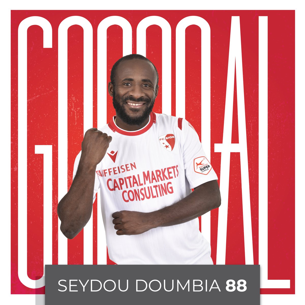 48' ⚽️| TOOOOR! Doumbia gleicht direkt aus!
#SionXam #HopSion