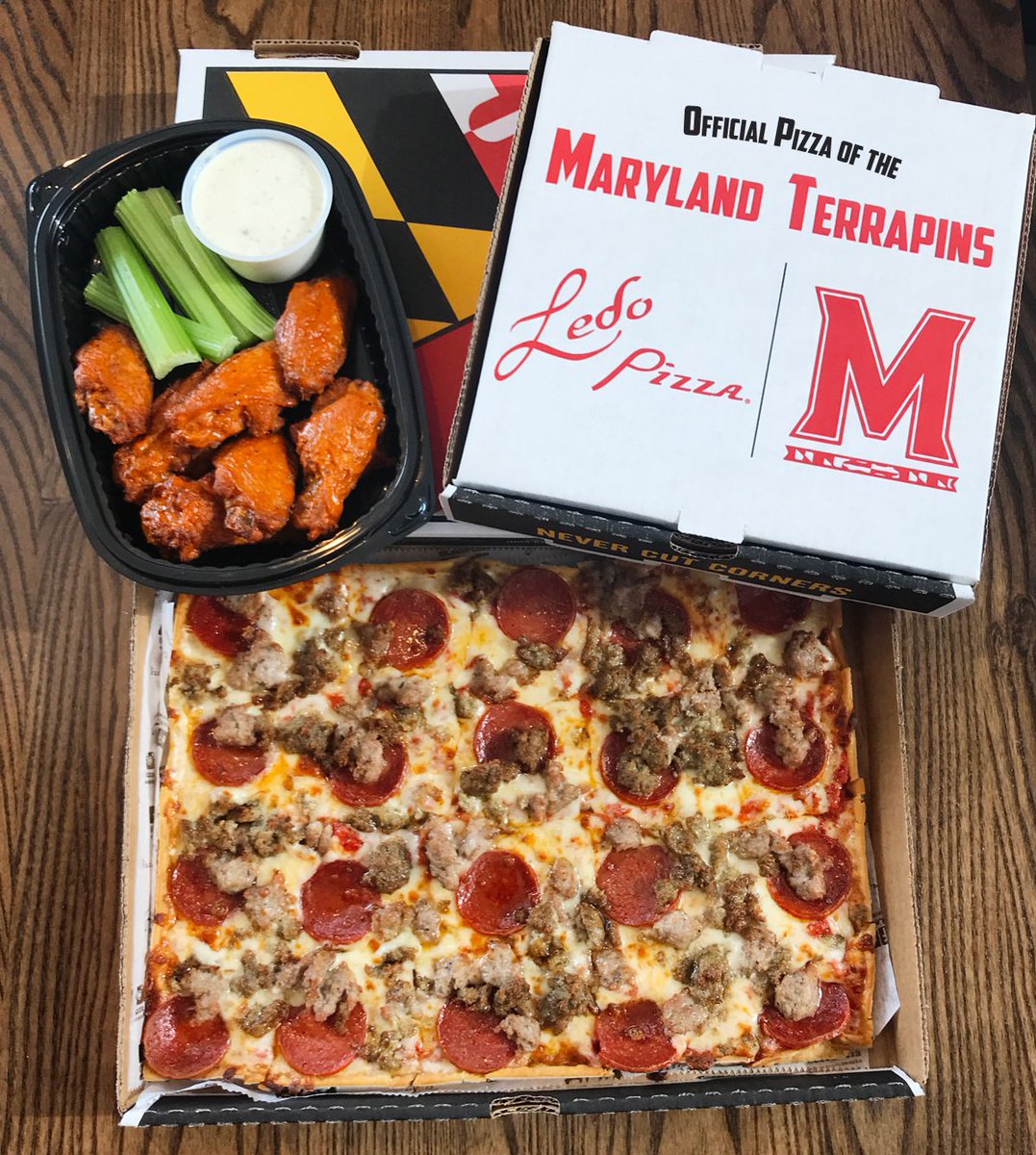 Ledo Pizza (@ledopizza) on Twitter photo #LedoPizza Maryland Tickets & Gift Card Giveaway!
RETWEET & FOLLOW by
9:59pm 2/15/20 and be entered
to win
2 Tickets to the Men's Basketball Game - <a href="/TerrapinHoops/">Maryland Men’s Basketball</a> vs Northwestern on 2/18 @ 8pm at Xfinity Center College Park and a $50 Ledo Gift Card! #LedoPizza Maryland Tickets & Gift Card Giveaway!
RETWEET & FOLLOW by
9:59pm 2/15/20 and be entered
to win
2 Tickets to the Men's Basketball Game - <a href="/TerrapinHoops/">Maryland Men’s Basketball</a> vs Northwestern on 2/18 @ 8pm at Xfinity Center College Park and a $50 Ledo Gift Card!