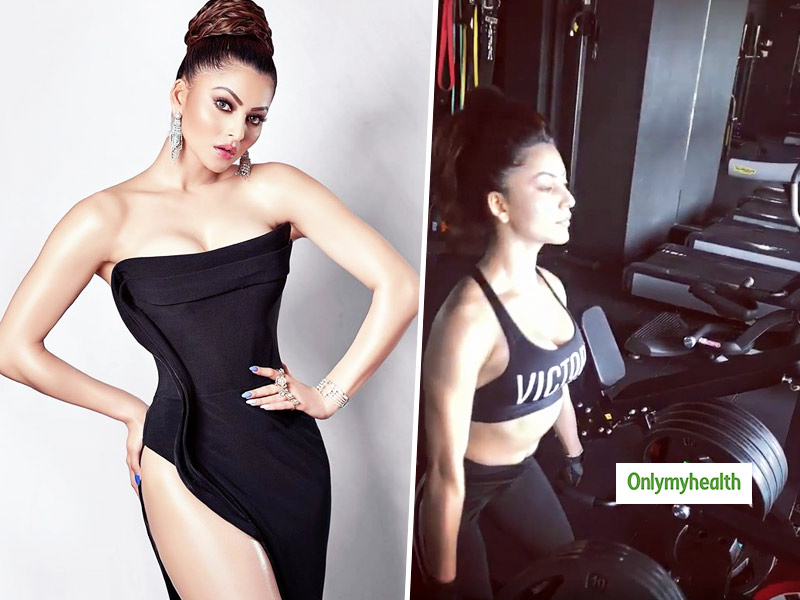 Happy Birthday Urvashi Rautela: Know How She Lifts Heavy Weights While Working Out  