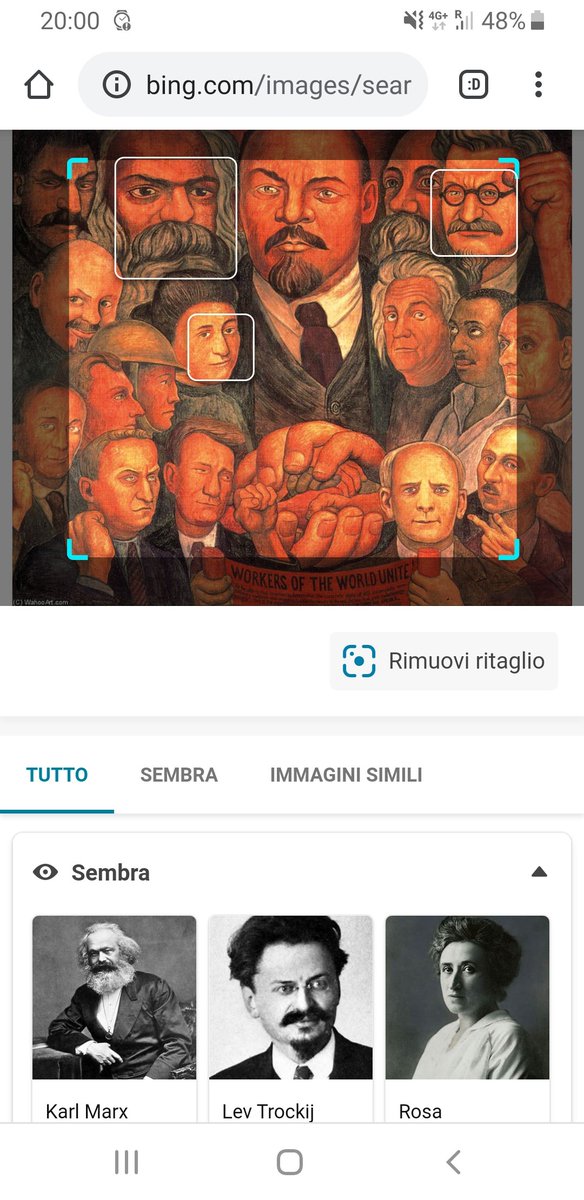 cabajo's tweet image. Never thought about using image search to learn more about people in a painting... #bingvisualsearch #arts #ai #diegorivera #grazieEly :) binged.it/3bGCOAY