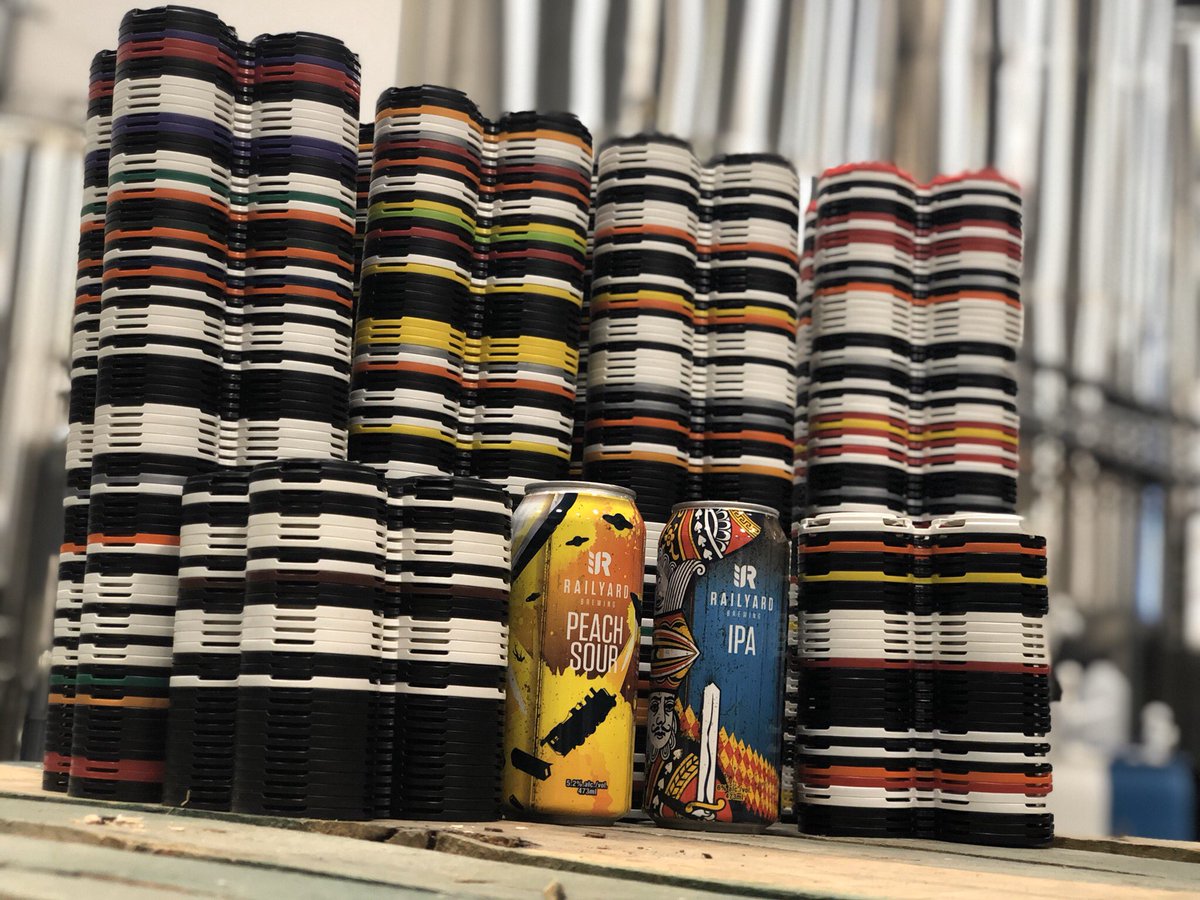 RailyardBrewing's tweet image. THIS WEEK, 386 PACKTECH’S SAVED FROM THE LANDFILL

Thank you to all our great customers and guests who have returned their PackTech’s or allowed us to pick them up from their stores so we can reuse them again and again!
