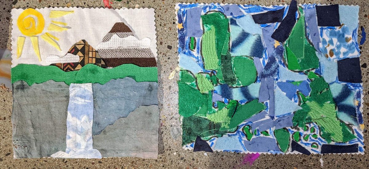 CincyMuseum's tweet photo. Thanks to all who could attend our Celebrating Women Artists program! Today kids were able to learn about the story quilts of Faith Ringgold, and applique a small story quilt picture of their own. See upcoming events: https://t.co/rYzABg6CIZ. #CMCkidSPACE https://t.co/ne12lTR7GL