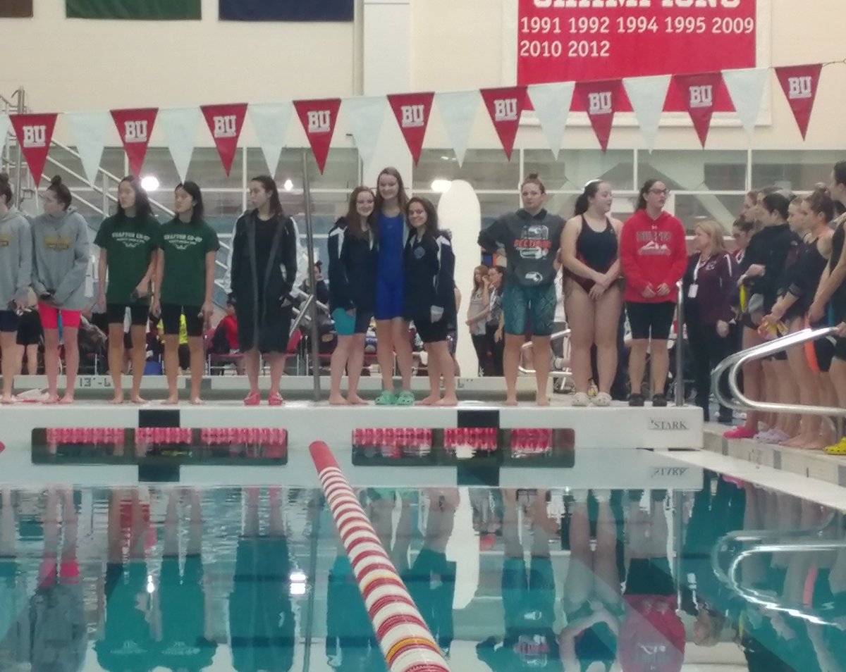 Seniors representing at @fhsgvswim1 @FHSSports at #D1swimmingarmtates #getitgirlies #swimhappy #swimstraight