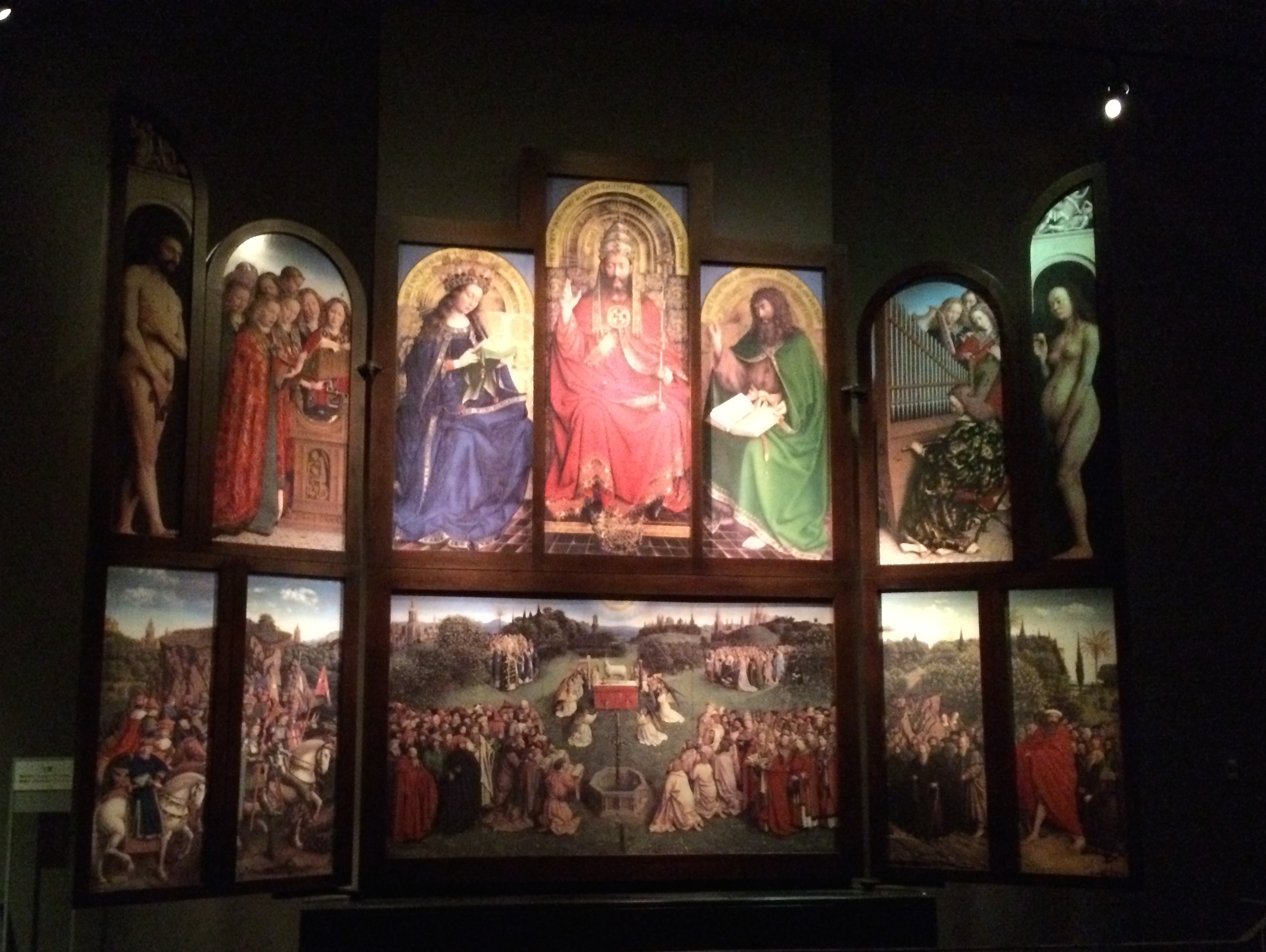 ぶ に す け ヘントの祭壇画はレプリカとはいえ大塚国際美術館のが見事でした 日曜美術館 T Co Gpkkatby86 Twitter