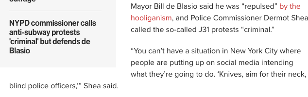 AshAgony's tweet photo. The fascist NY Post is STILL spreading this outright, easily-debunked cop lie about the #FTP3 march, even though their reporters should know that it's a lie by now.
But everyone just lets the NY Post & NYPD leader Dermot Shea get away with continuing to spread this obvious lie. https://t.co/E8a3kgH59b